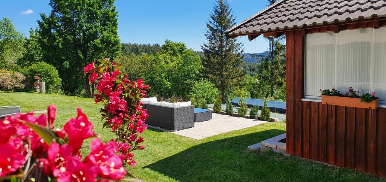 Moderne Ferienwohnung Mit Eigenem Garten Und Traumhaften Blick Wilhelmsthal 外观 照片
