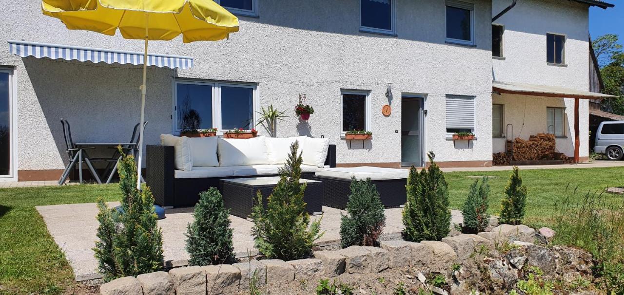 Moderne Ferienwohnung Mit Eigenem Garten Und Traumhaften Blick Wilhelmsthal 外观 照片