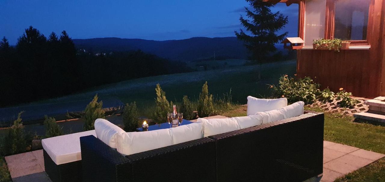 Moderne Ferienwohnung Mit Eigenem Garten Und Traumhaften Blick Wilhelmsthal 外观 照片
