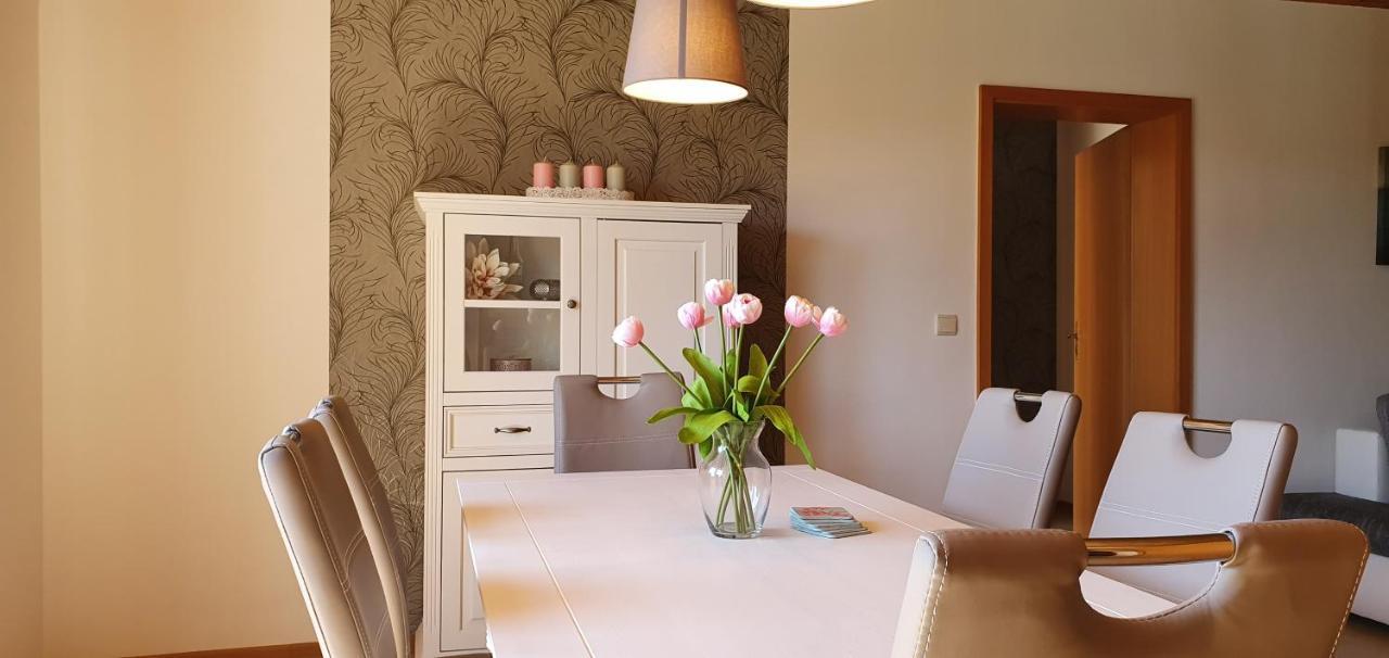 Moderne Ferienwohnung Mit Eigenem Garten Und Traumhaften Blick Wilhelmsthal 外观 照片