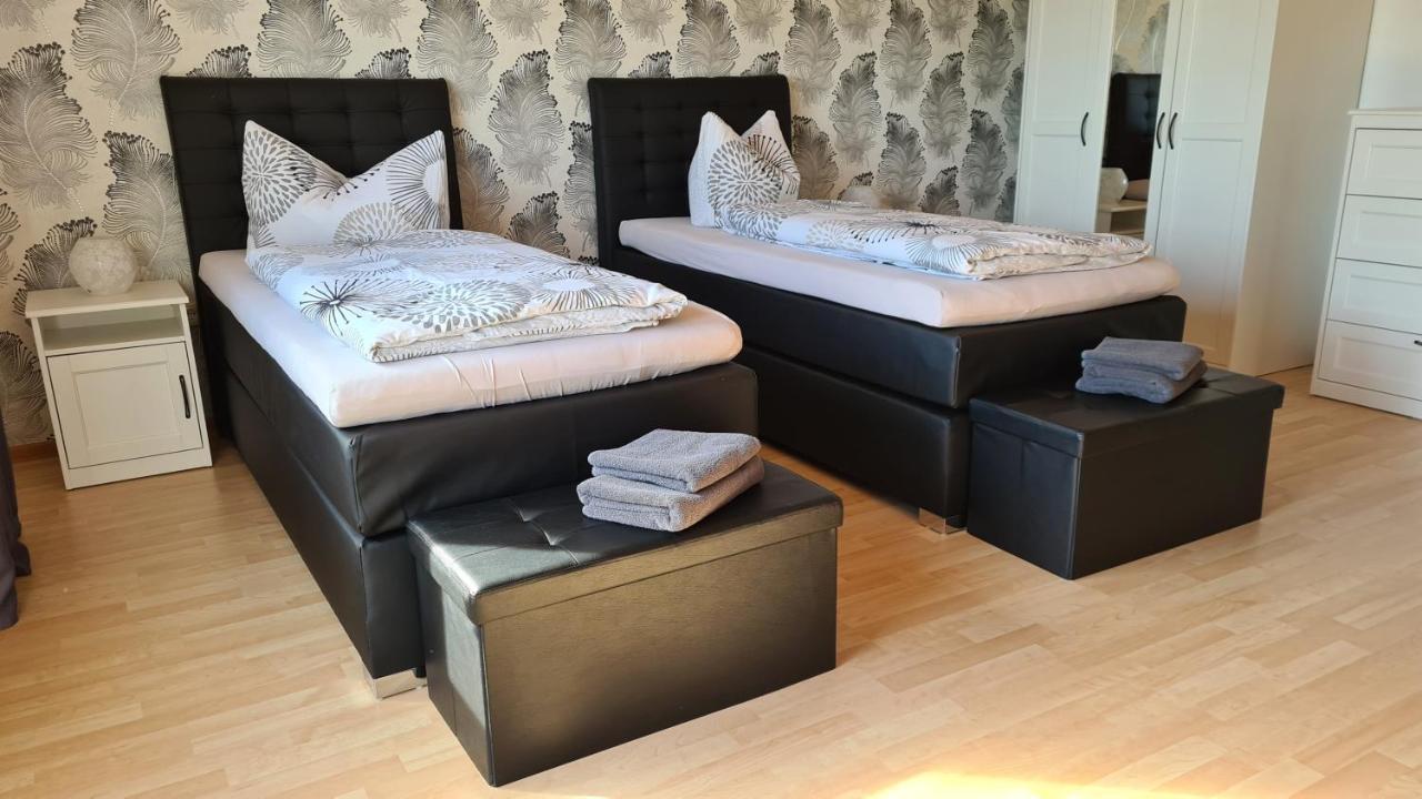 Moderne Ferienwohnung Mit Eigenem Garten Und Traumhaften Blick Wilhelmsthal 外观 照片